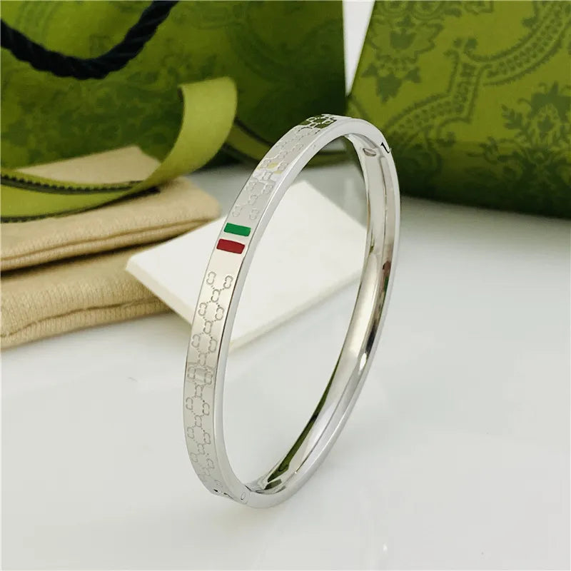 Luxury Gucci Inspired Bracelet – Premium Stainless Steel | Elegant & Trendy Design